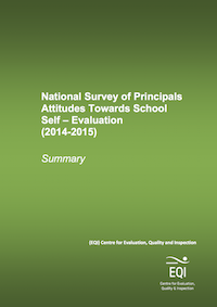 National Survey of Principals Attitudes Towards School Self – Evaluation (2014-2015)