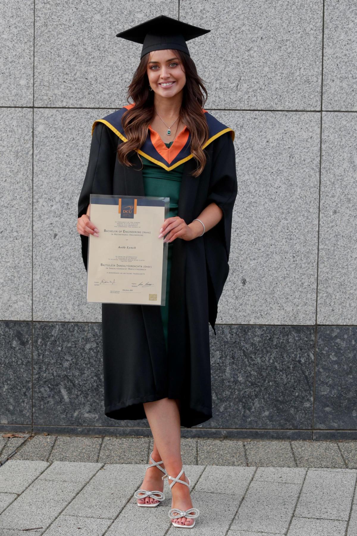 Aoife Lynch MEng in Mechatronic Engineering