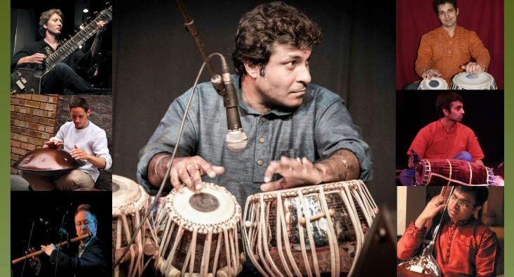 Tabla Master Debajoyti Sanyal and musicians