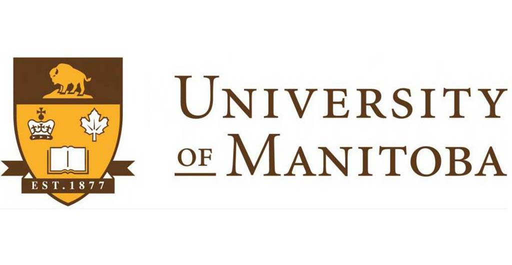 University of Manitoba Shield - Brown and Yellow with Heraldic script