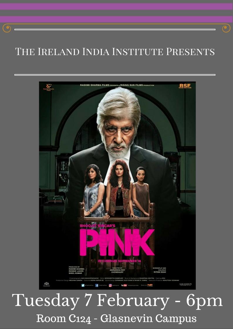 Pink poster