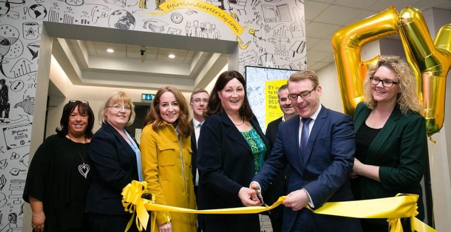 EY officially open new Social Hub in DCU Business School
