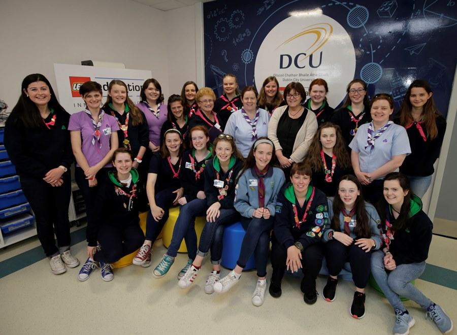 Mission to Mars: Irish Girl Guides summer camp at DCU Lego Education Innovation Studio