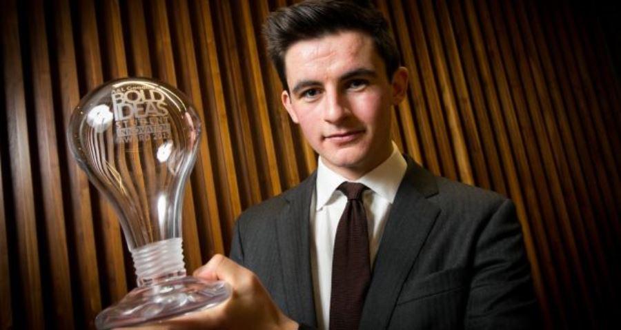 DCU student claims national prize for his Bold Idea