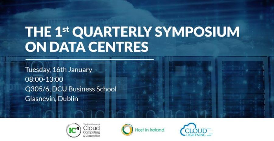 1st Quarterly Symposium on Data Centres