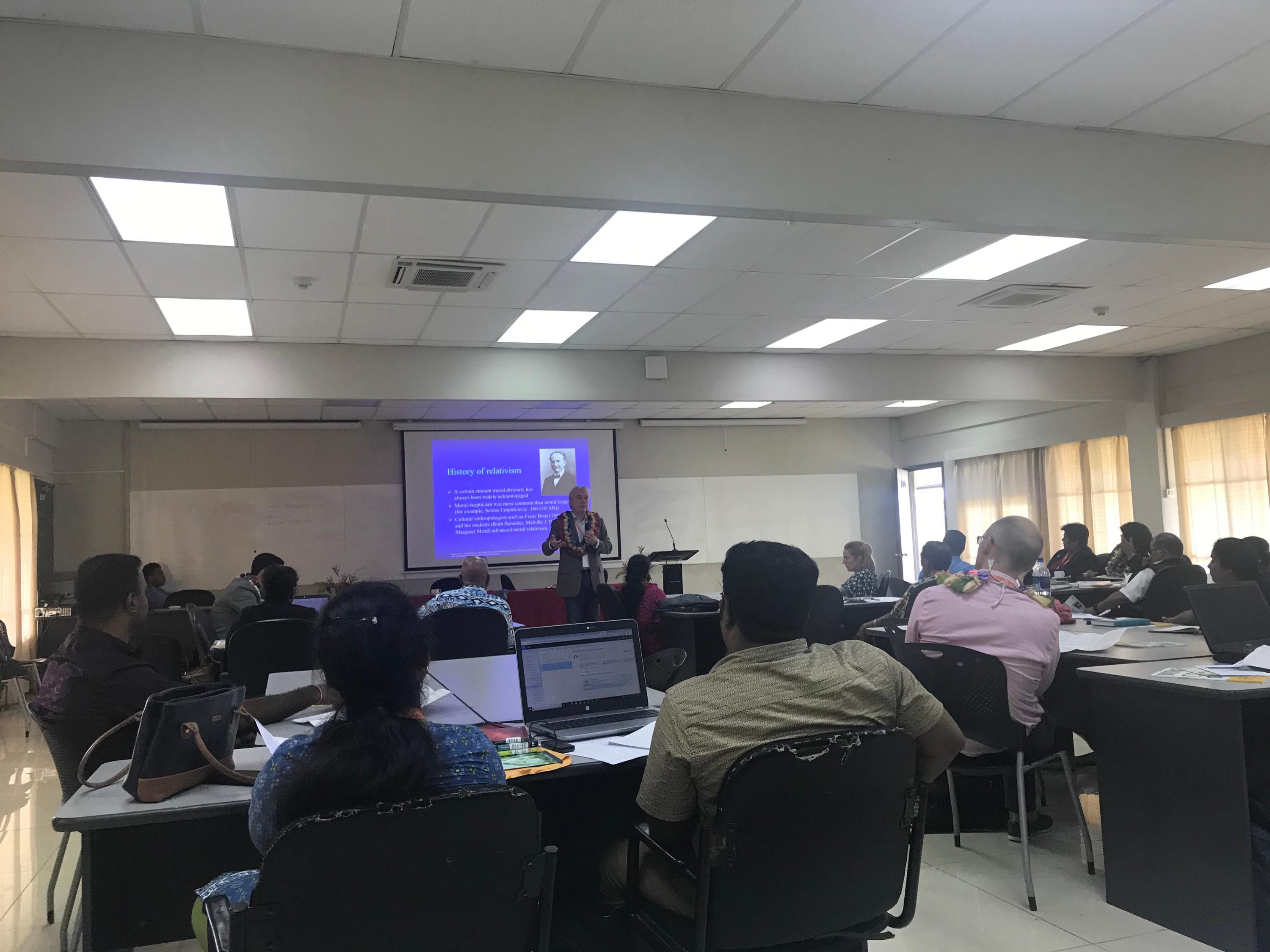 Bert Gordijn Trains Prospective Ethics Teachers At UNESCO Ethics ...