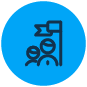 Blue Header Icon