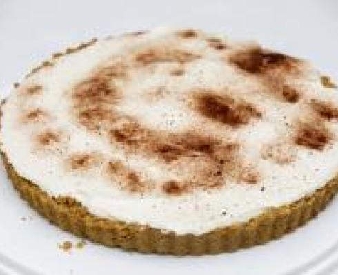 Shows Banoffee Pie in the DCU Bake Off for Barretstown