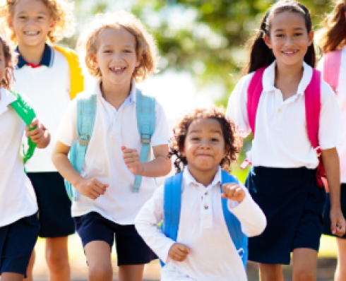 School children