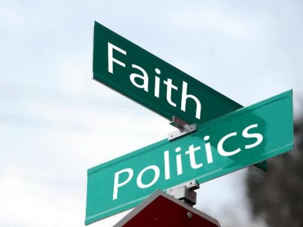 Faith and politics signs