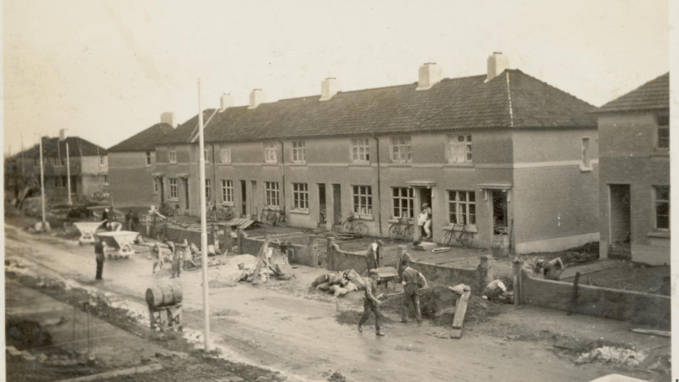 Houses being built in Dublin