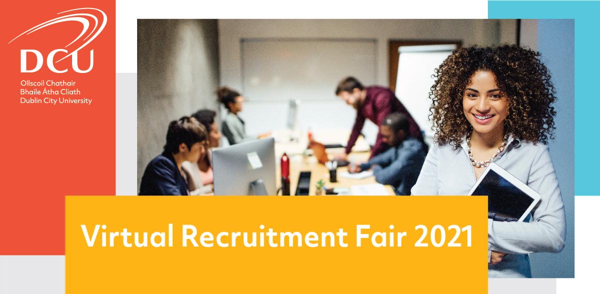 DCU Virtual Recruitment Fair 2021 Banner