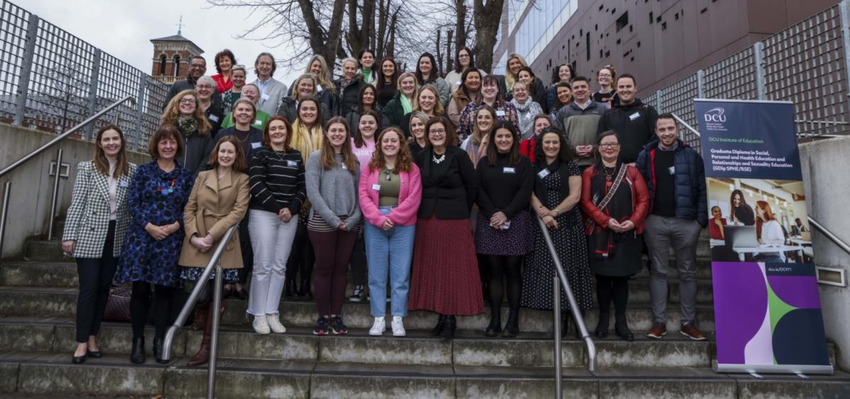 DCU Graduate Diploma SPHE/RSE_ Group Photo of First Cohort of Students 2023