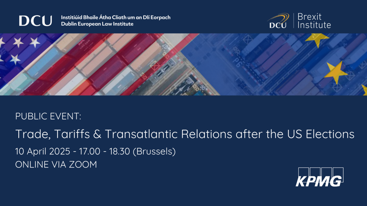 DELI Event: Trade, Tariffs & Transatlantic Relations after the US Elections