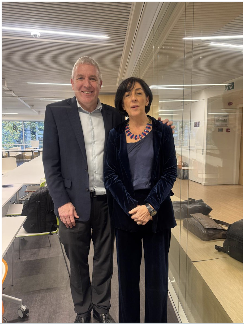 Prof Joe O'Hara and Prof Silvana Colella