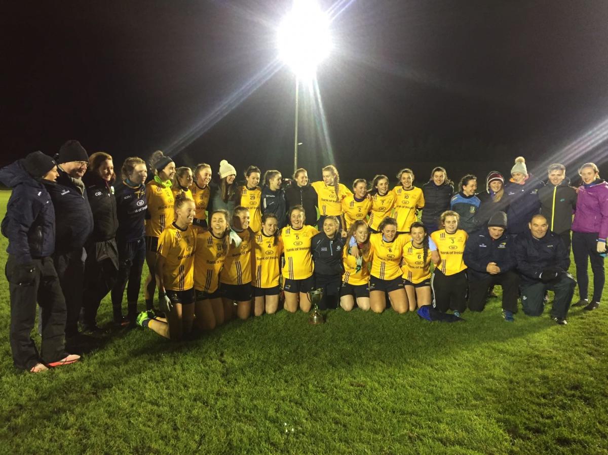 2017 HEC Ladies Football Division One League Winners DCU Dóchas Éireann