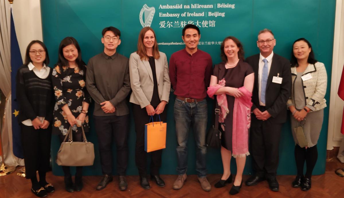 DCU Alumni reception at Embassy of Ireland, Beijing