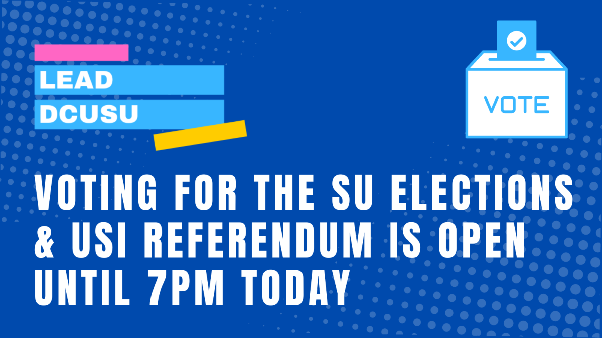 Voting for the SU elections and USI referendum is open until 7pm today