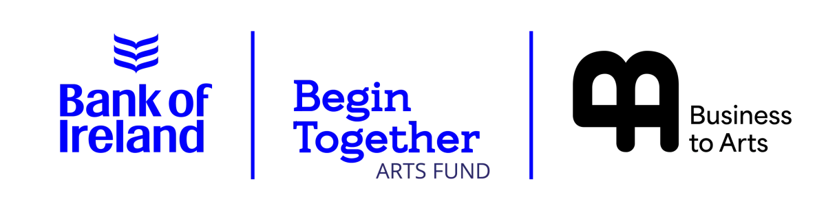 Bank of Ireland | Begin Together Arts Fund | Business to Arts Logos