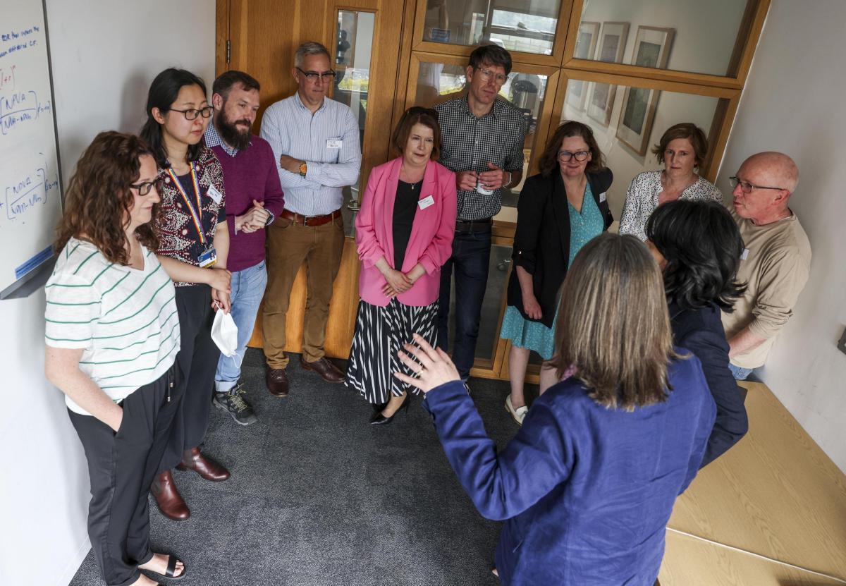 Mentor Huddle at Hackathon 2024