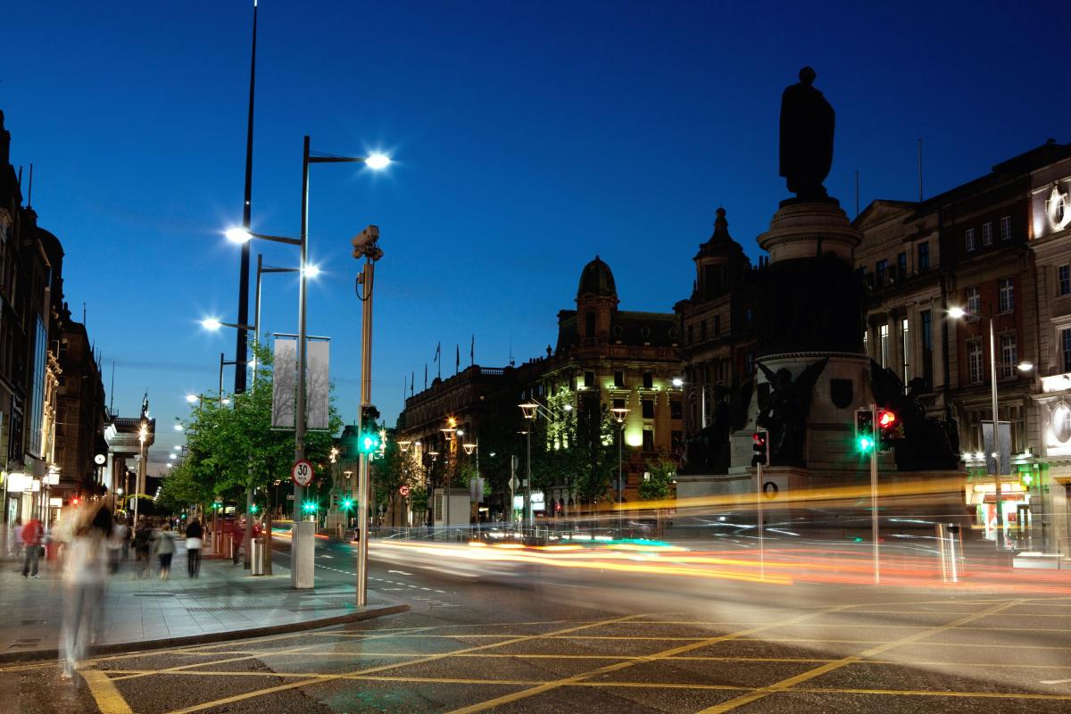 Photo of Dublin City Street