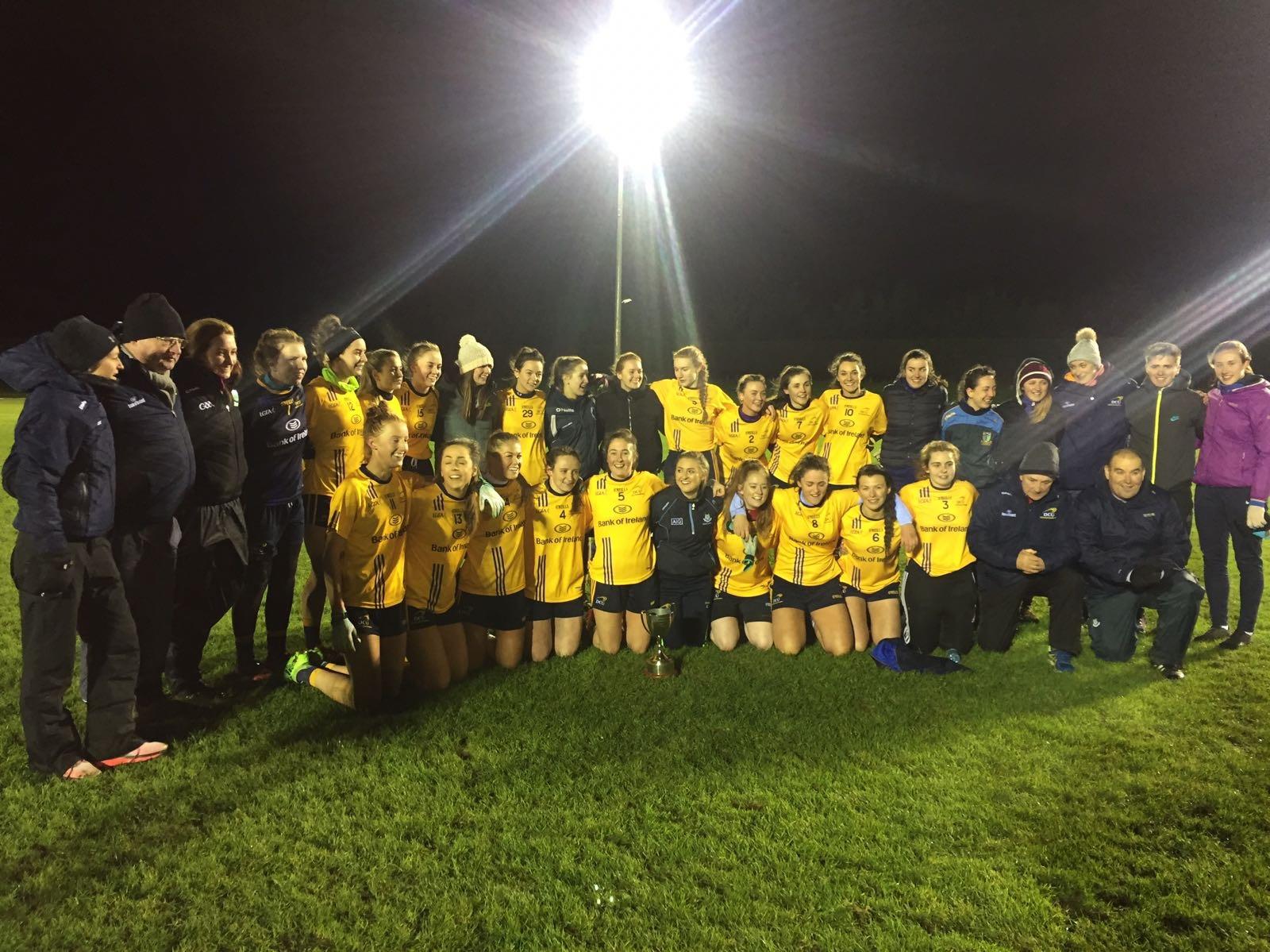 2017 HEC Ladies Football Division One League Winners DCU Dóchas Éireann