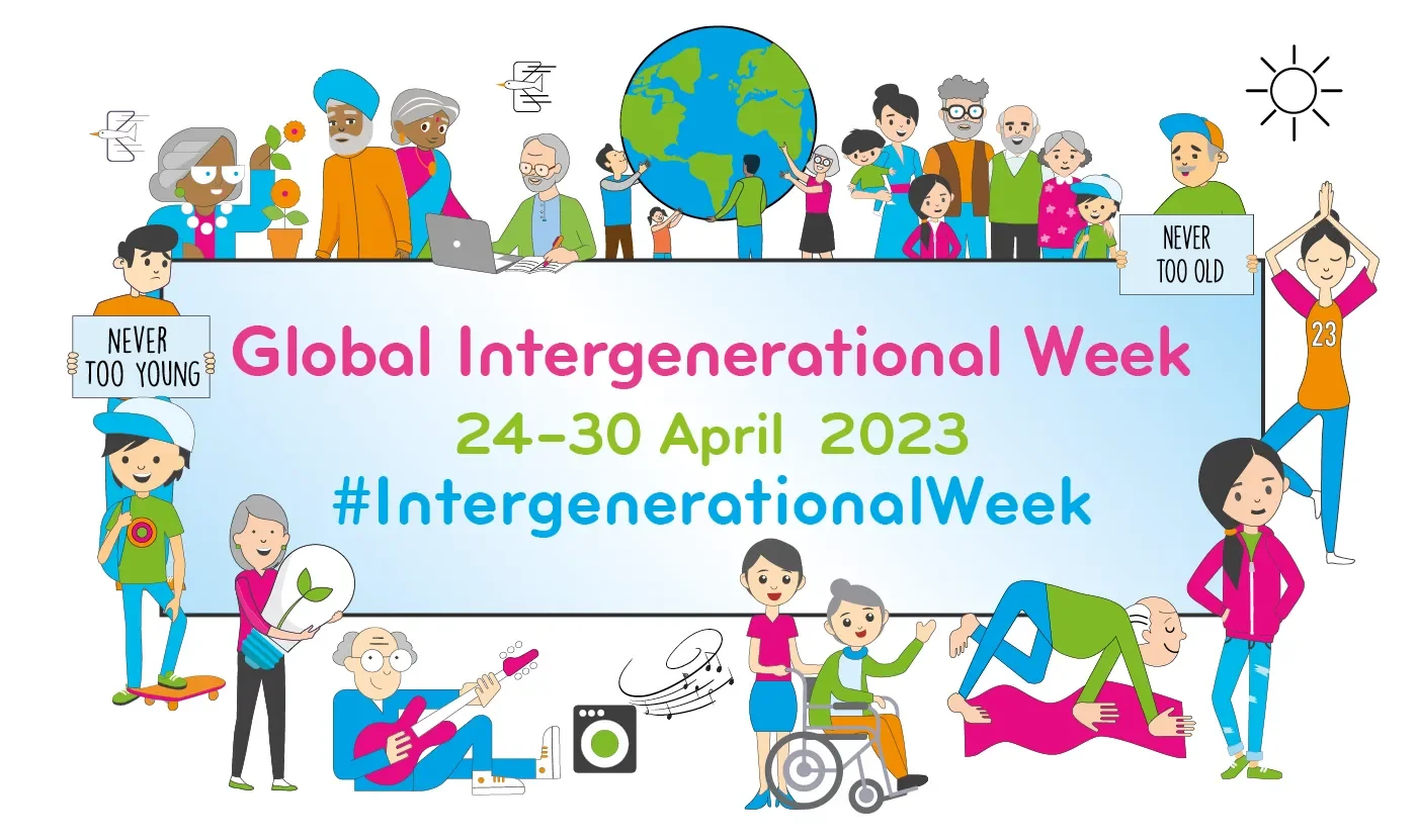 Global Intergenerational Week 2023 Banner